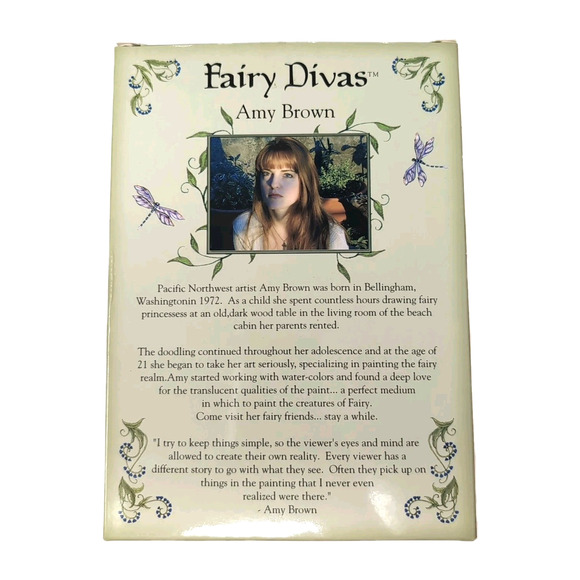 Fairy Divas Amy Brown BUTTERFLY 87814 Fantasy Mythical Magic Hanging Figurine - Picture 5 of 9